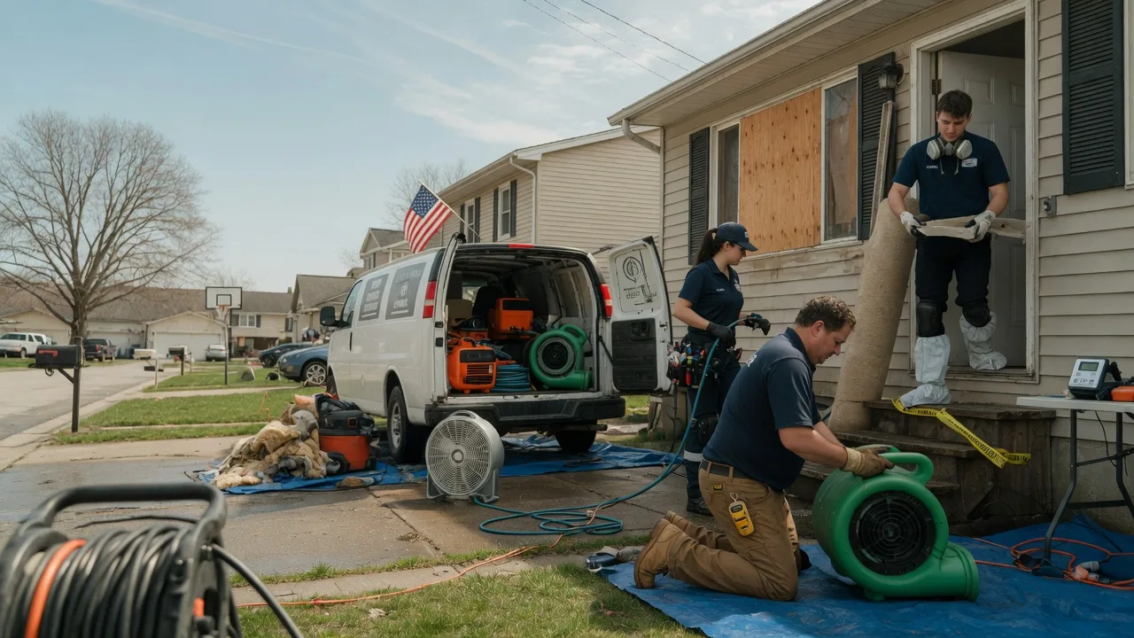 Water Damage Restoration in Serafina, NM near me